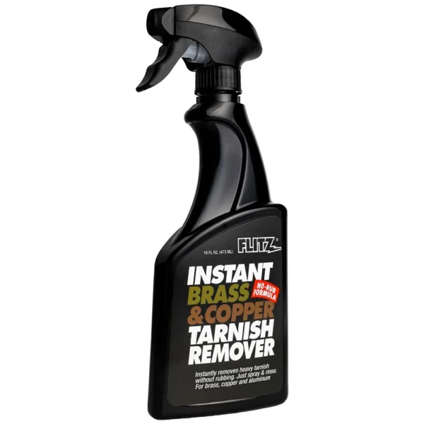 Flitz International Ltd Flitz Brass & Copper Tarnish Remover 16 oz Spray Bottle