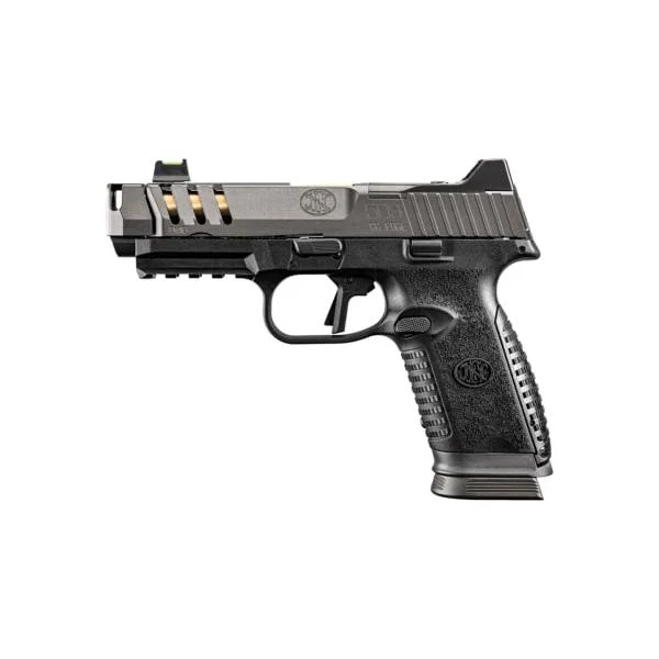fn-509-cc-edge-xl-9mm-handgun-primary FN USA FN 509 CC Edge XL Handgun 9mm Luger 17rd Magazines(3) 4.2" Barrel Compensator Black/Gray