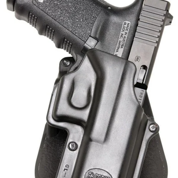 FOBUS USA LLC Fobus Standard Paddle Holster for Glock 20|Glock 21|Glock 37|Glock 38 Black Right Hand