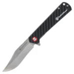 Battenfeld Knives Smith & Wesson Folding Knife and Wallet Combo 3-3/10" Clip Point Blade Black - alternate view 2
