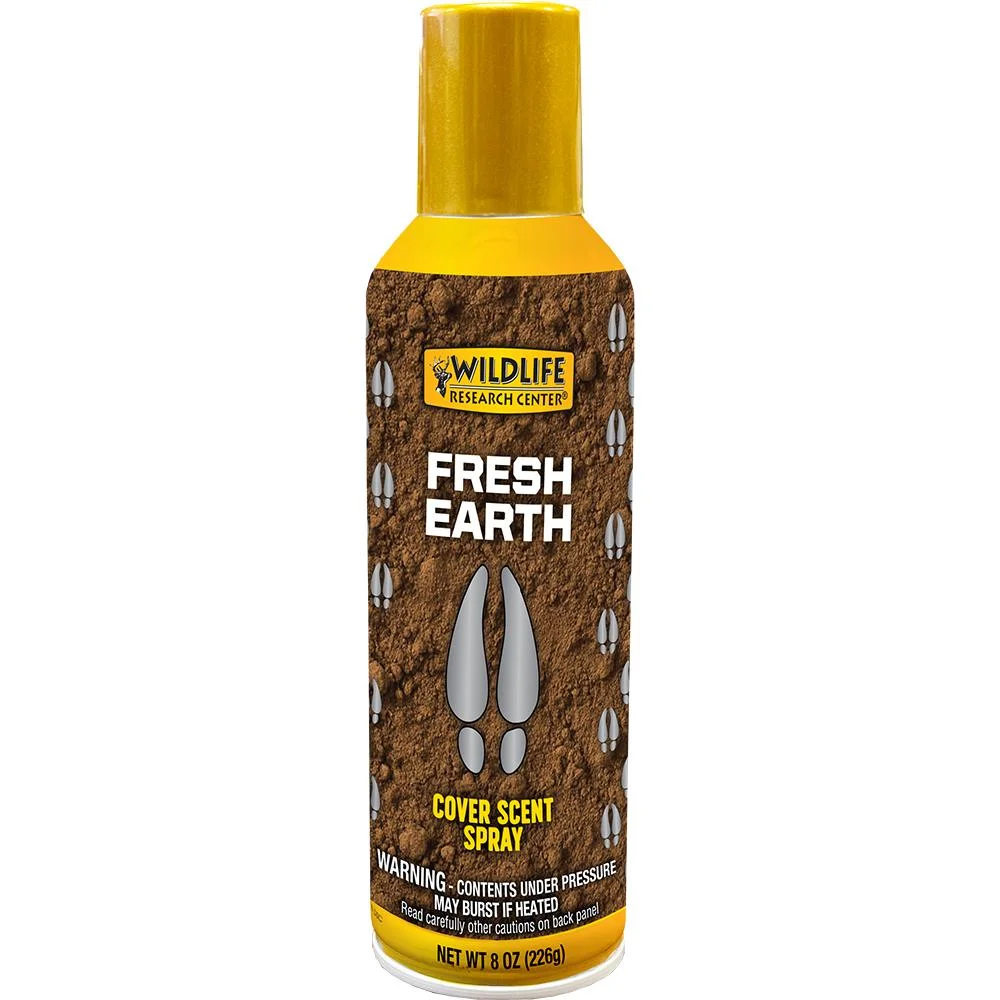 fresh-earth-cover-scent-spray-primary Wildlife Research Center Wildlife Research Fresh Earth Cover Scent Spray Can 8oz