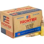 Frontier Cartridge Hornady Frontier Rifle Ammunition XM193 5.56X45 NATO 55 gr FMJ 3240 fps 50/ct