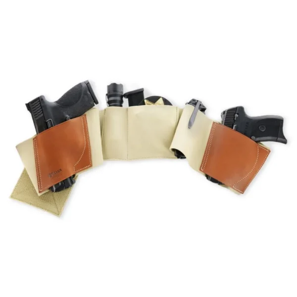 Galco International Ltd. Galco Underwraps Belly Band 2.0 for Glock 30 with Rail Khaki Small Ambi