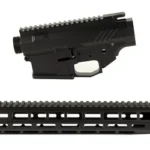 Grey Ghost Precision GGP AR10 BILLET RCVR SET W/15" HG BK
