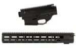 Grey Ghost Precision GGP AR10 BILLET RCVR SET W/15" HG BK
