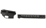 Grey Ghost Precision GGP AR15 BILLET RCVR SET W/15" HG BK - alternate view 2
