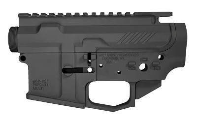 ggp-ar15-billet-receiver-set-primary-1 Grey Ghost Precision GGP AR15 BILLET RCVR SET SNIPER GRY