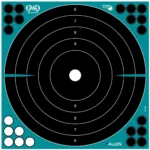 The Allen Company Inc. Allen Girls with Guns Splash Adhesive Bullseye 12" - 5/ct