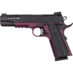 10 Ring GLFA 1911 Gov't Handgun .45 ACP 8rd Magazines (2) 5" Barrel Black Cherry Optic Cut
