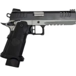 10 Ring GLFA 1911DS Synergy Handgun 9mm Luger 20rd Magazine 5" Barrel Black Bull Shark Frame