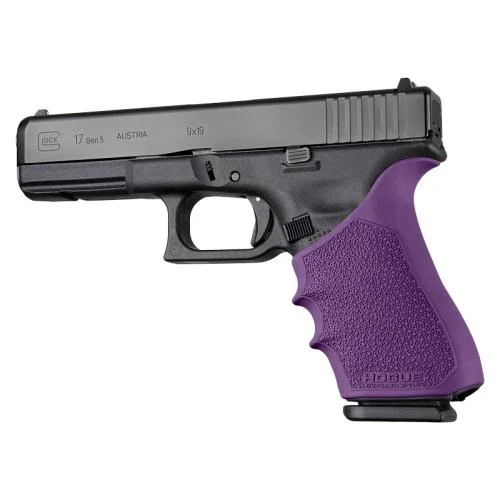 Hogue Inc. Hogue HandAll Beavertail Grip Sleeve Glock 17 Gen 1/2/5 Purple