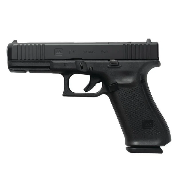 Glock Inc. Glock V-Series Model 17 Handgun 9mm Luger 17rd Magazines (3) 4.5" Ported Barrel RMR Black Cerakote Austria