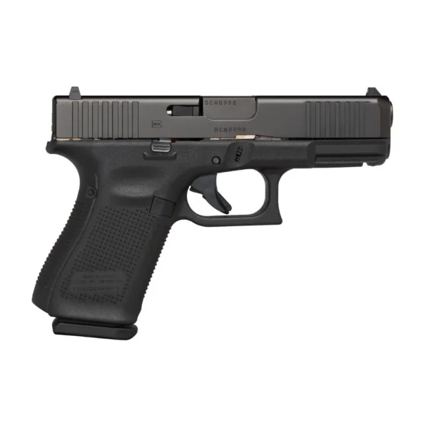 Glock Inc. Glock 19 Gen 5 Handgun 9mm Luger 15rd Magazines(3) 4.02" Barrel Black Austria