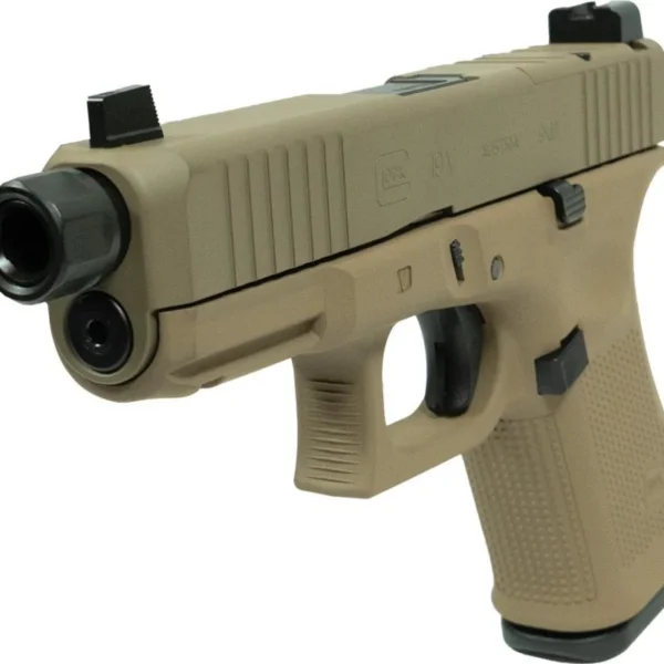 Glock Inc. Glock V-Series Model 19 FDE Cerakote Handgun 9mm Luger 15rd Magazines (3) 4.6" Threaded Barrel Austria Made