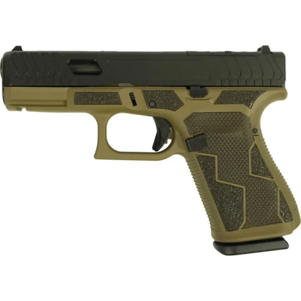 Glock Inc. Glock V-Series Model 19 Kavorka Optic Ready & Ported Handgun 9mm Luger 15rd Magazines (3) 4" Ported Barrel FDE