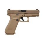 Glock Inc. Glock 19x Gen 5 Compact Handgun 9mm Luger 10/rd Magazines (3) 4.02" Barrel Coyote Brown Night Sights Austria