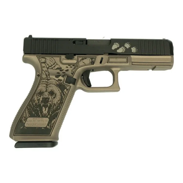 Glock Inc. Glock V-Series Model 20 "Bear" Handgun 10mm Auto 15rd Magazines (3) 4.61" Ported Barrel US Made