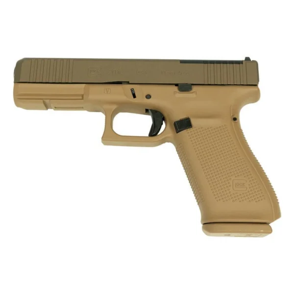 Glock Inc. Glock V-Series Model 20 Handgun 10mm Auto 15rd Magazines (3) 4.61" Ported Barrel FDE Cerakote US Made