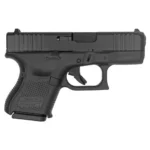 Glock Inc. Glock 26 Gen 5 Subcompact Handgun 9mm Luger 10rd Magazines (3) 3.43" Barrel Black Front Serrations USA