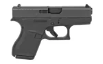 Glock Inc. Glock 42 Subcompact Handgun .380 ACP 6/rd Magazines (2) 3.25" Barrel Black USA REBUILT - alternate view 2