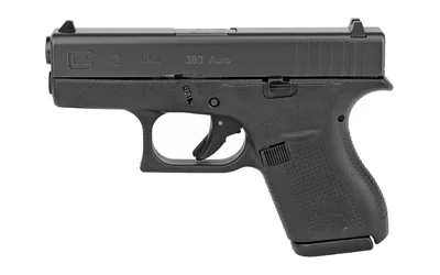 Glock Inc. Glock 42 Subcompact Handgun .380 ACP 6/rd Magazines (2) 3.25" Barrel Black USA REBUILT