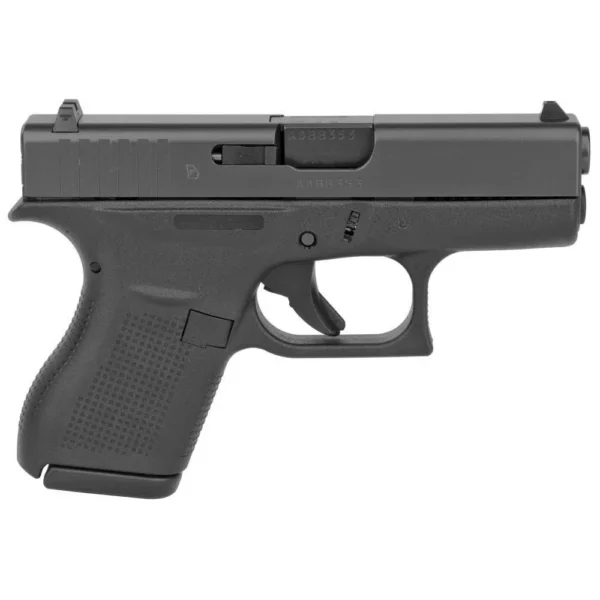 Glock Inc. Glock 42 Subcompact Handgun .380 ACP 6rd Magazines (2) 3.25" Barrel Black USA