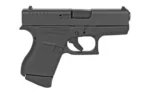 Glock Inc. Glock 43 Subcompact Handgun 9mm Luger 6/rd Magazines (2) 3.41" Barrel Black USA REBUILT - alternate view 2