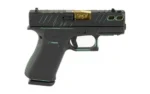 GLOCK 43X 9MM 10RD BLACK ROBBIN BLUE - alternate view 2