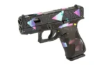 GLOCK 43X 9MM 10RD 80'S NIGHT CER - alternate view 3