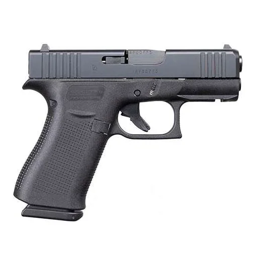 GLOCK 43X 9MM 10RD BLK FRONT RAIL