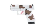 GLOCK 43X 9MM 15RD BRN COW PRINT