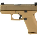 GLOCK 43X 9MM 10RD DEBO FDE TB