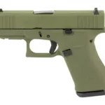 GLOCK 43X 9MM 10RD OD GREEN FRT RAIL