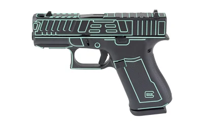 GLOCK 43X 9MM 10RD OUTLANDER BLUE