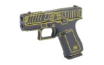 GLOCK 43X 9MM 10RD OUTLANDER YELLOW - alternate view 3