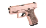 GLOCK 43X 9MM 10RD ROSE GOLD PAISLEY - alternate view 3