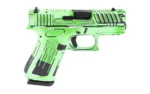 GLOCK 43X COMP 9MM 10RD ANIME GREEN - alternate view 2
