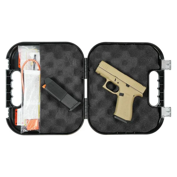 Glock Inc. Glock 43X FDE Handgun 9mm Luger 10rd Magazines(2) 3.4" Barrel Accessory Rail USA Made