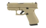 GLOCK 43X 9MM 10RD MOS FS FDE