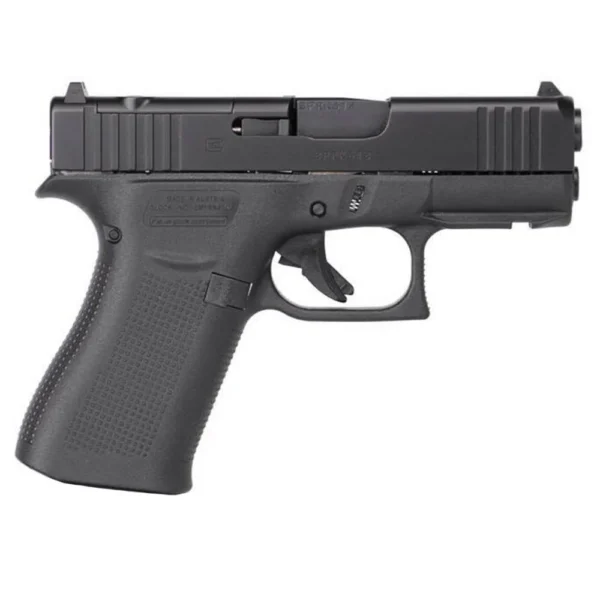 Glock Inc. Glock 43x MOS Handgun 9mm Luger 15rd Magazines (2) 3.41" Barrel Black FS with Front Rails