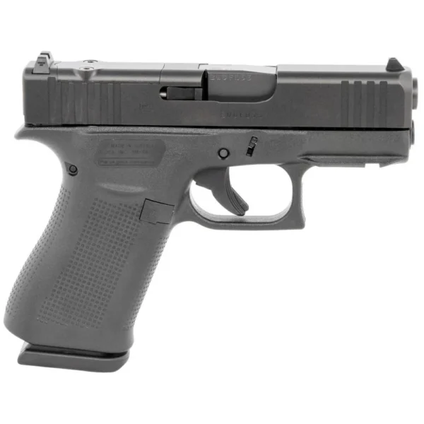 Glock Inc. Glock 43x MOS Subcompact Handgun 9mm Luger 10rd Magazines (2) 3.41" Barrel Black Front Rail Austria