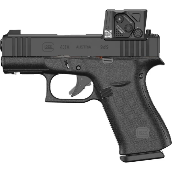 Glock Inc. Glock 43X w/Aimpoint COA Handgun 9mm Luger 10rd Magazines(2) 3.4" Barrel US Made