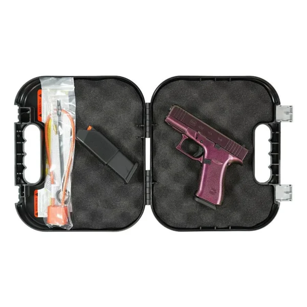Glock Inc. Glock 43X Shimmering Razorback Handgun 9mm Luger 10rd Magazines(2) 3.4" Barrel Front Grip Rail USA Made