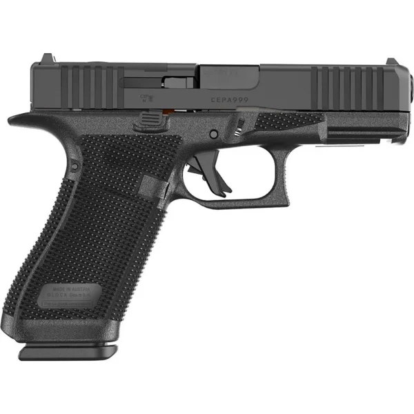 Glock Inc. Glock 45 Gen 6 Handgun 9mm Luger 10rd Magazines (3) 4.02" Barrel Black Austria