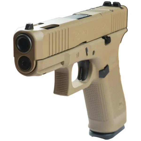 Glock Inc. Glock V-Series Optic Ready Model 45 Handgun 9mm Luger 17rd Magazines (3) 3.7" Ported Barrel FDE Cerakote Austria