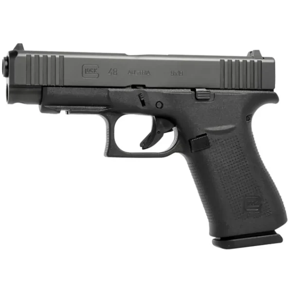 GLOCK 48 9MM 10RD BLK FRONT RAIL