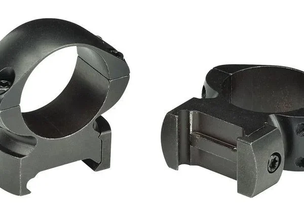 Weaver Grand Slam Steel Top Mount Scope Rings 1" Medium Black