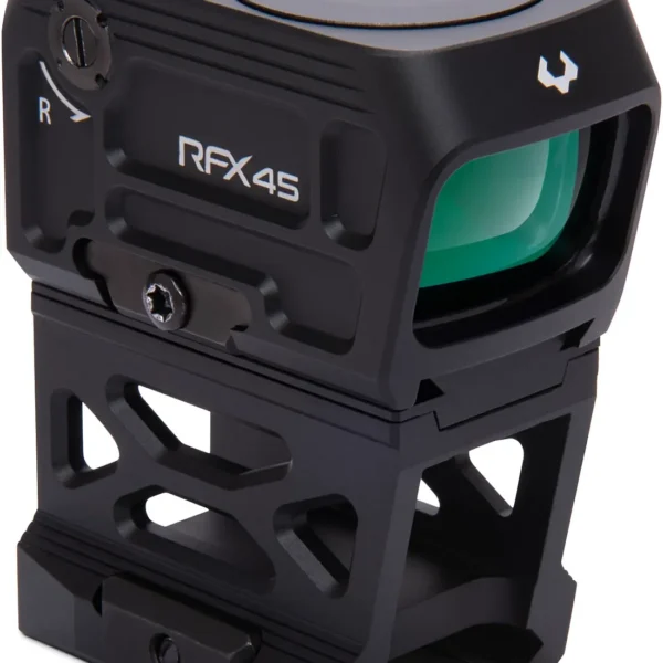 Viridian Green Laser Viridian RFX45 Pro Closed Emitter Green Dot Reflex Sight ACRO Compatible INSTANT-ON Includes Plates &