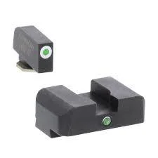 Ameriglo GreenTritium Outline LimeGreenLumi/Green Single Dot for Glock Gen5