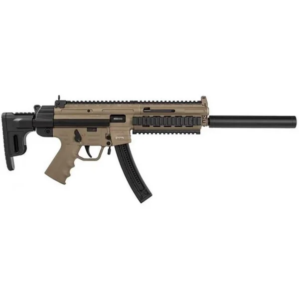 American Tactical Inc-ATI ATI GSG-16 RIA Carbine .22 LR 10rd Magazine 16.25" Barrel FDE Finish Synthetic Stock